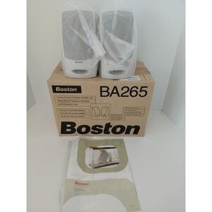 BOSTON ACOUSTICS BA265 2 Piece Powered Speaker System NEW Open Box